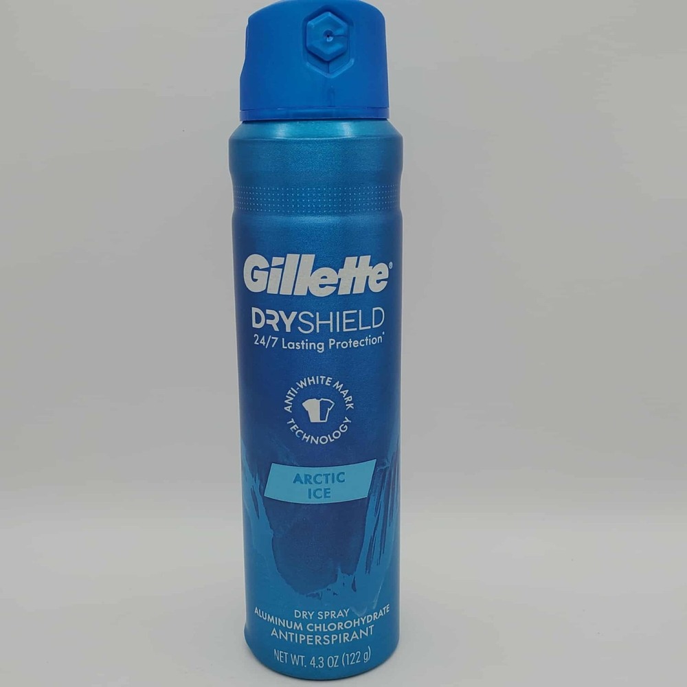 Gillette Dry Spray Antiperspirant and Deodorant for Men Arctic Ice Scent 4.3 oz